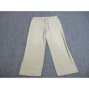 Patagonia Chino‎ Pants Mens 36 Khaki Organic Cotton Canvas Duck Straight Leg